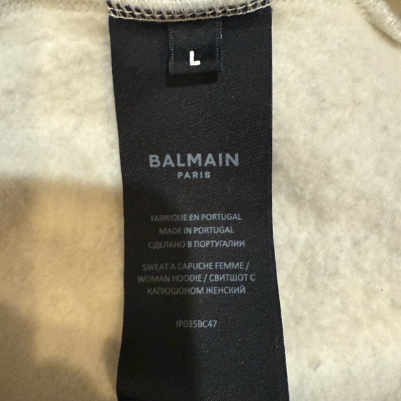 Balmain Retro 70’s Logo Hoodie - Picture 8 of 9